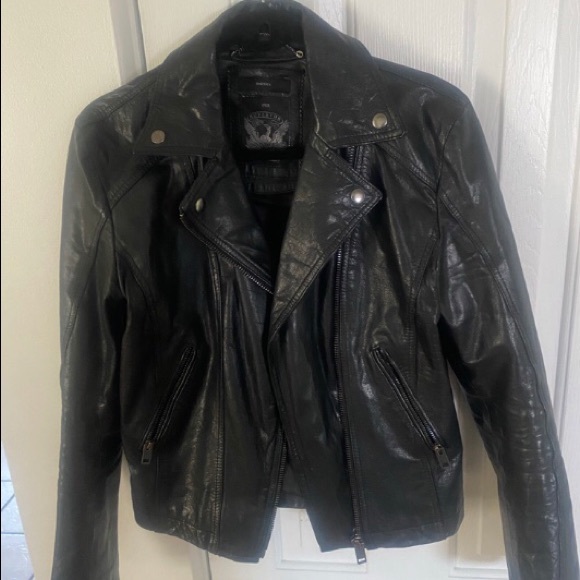 Diesel genuine leather jacket - Picture 2 of 3